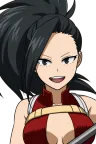 A small icon of Momo Yaoyorozu